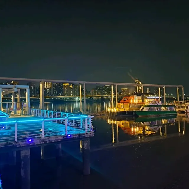 大稻埕貨櫃碼頭市集🛢享受晚霞與越夜越美麗的台北