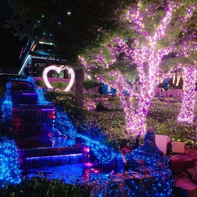 韓國冬天最有名 看夜燈🌟 安山星光村