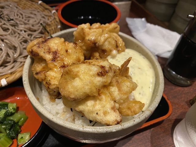 東京車站地下的蕎麥麵