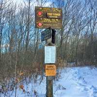 A hike up Overlook Mountain and Fire Tower