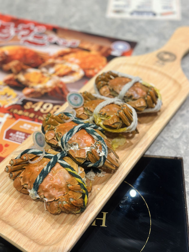 🦀 150分鐘挑戰爆膏大閘蟹放題 🦀