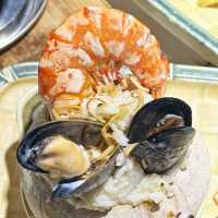 必食🥥椰盅🦐海鮮🍚焗飯