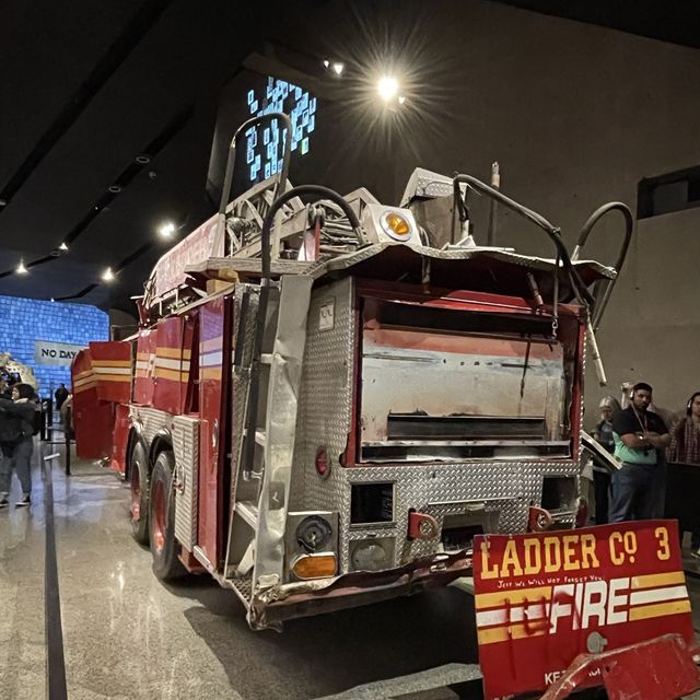 人類歷史上心中難以抹滅的痛-911紀念博物館✈️