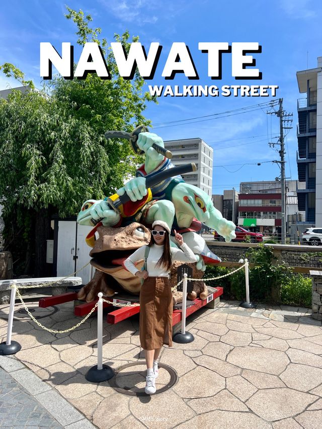 เดินเที่ยวถนนคนเดินกบ ในมัตสึโมโต 🐸✨