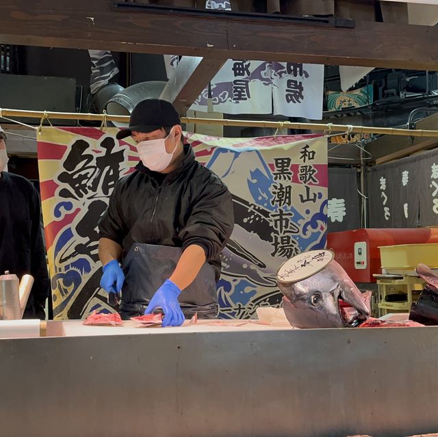 A bit pricy but worth going - Fish Market at Wakayama