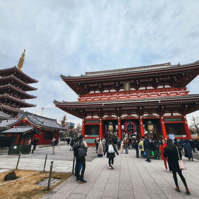 Sensoji Temple วัดโคมแดง จุดเช็กอินยอดฮิตในโตเกียว