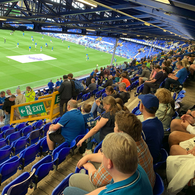 Goodison Park, spiritual home of Everton FC