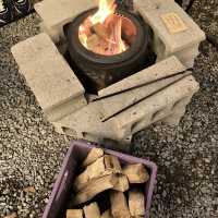 용인 도심 한복판에서 즐기는 불멍~ 힐링숲 불멍카페🔥⛺️
