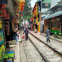 Hanoi's Most Popular Train Street
