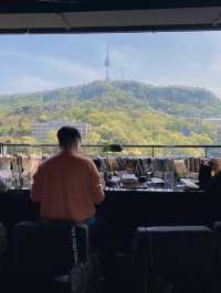 Enjoy Whisky with Namsan Tower View 
