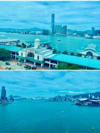 【中環】中環海濱、香港摩天輪：草坪上郊遊野餐，摩天輪上欣賞晚霞