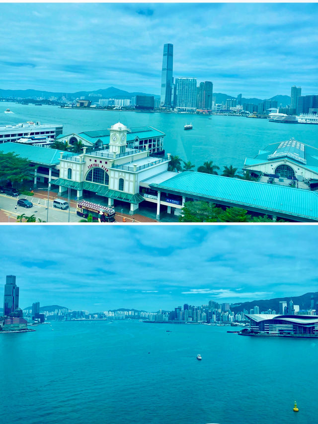 【中環】中環海濱、香港摩天輪：草坪上郊遊野餐，摩天輪上欣賞晚霞