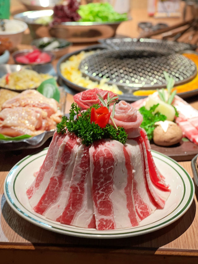 韓式生日肉肉蛋糕