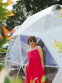 ⛺️ นอนเต็นท์โดมริมแม่น้ำแควที่ Heaven Kwai Resort