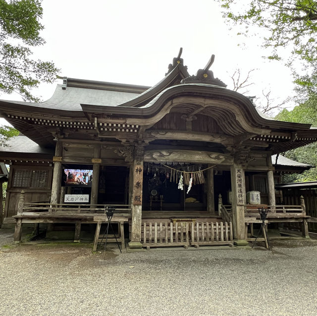 「高千穗峽」秋天紅葉，適合自駕遊