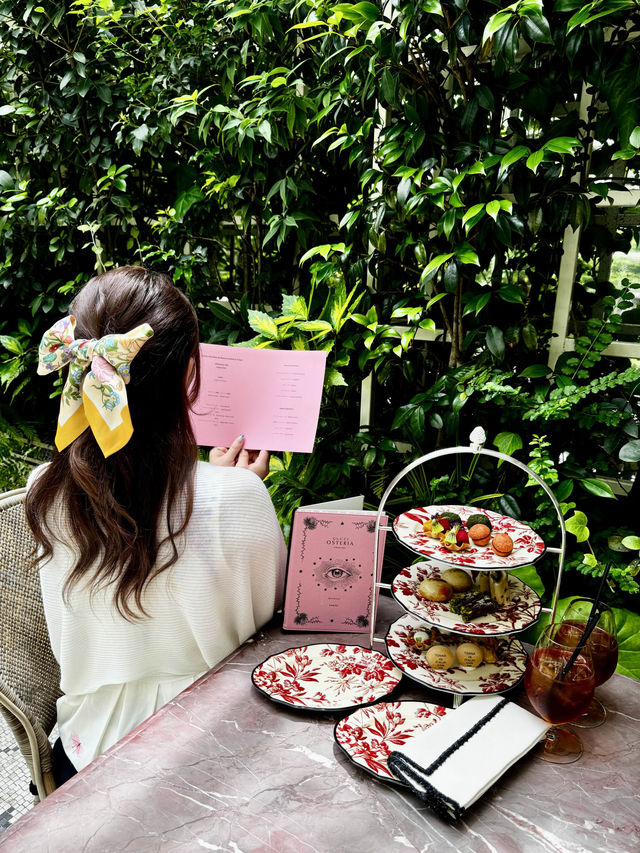 【東京/銀座】GUCCIが手掛けるレストランで開始した “イタリア風アフタヌーンティー”🇮🇹