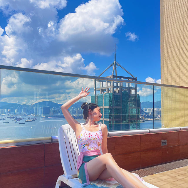 홍콩여행 최적의 입지 & 여름 나라의 수영장🏖️