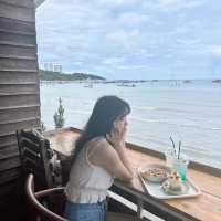 🇹🇭芭堤雅 最美的海邊Cafe🍹🍰