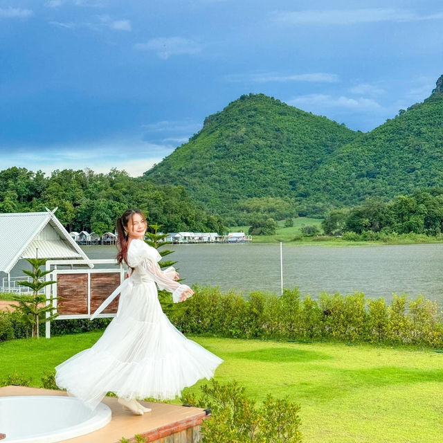#ที่พักเปิดใหม่ภูผาม่าน วิลล่าส่วนตัว ริมทะเลสาป