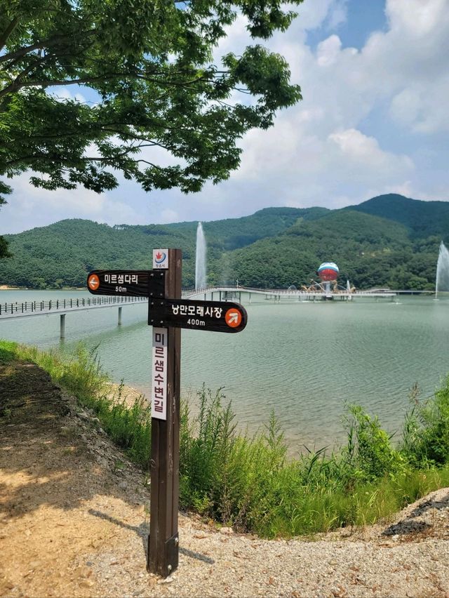 시원한 용분수는 여름에 꼭 가보기🩵