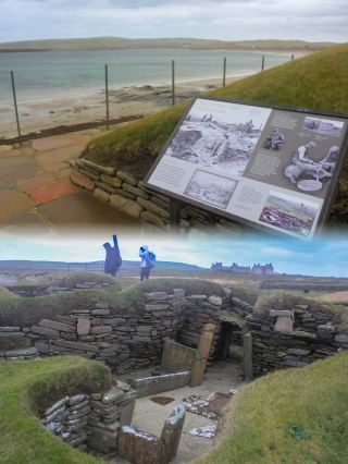 Braving the Elements: Exploring Scotland's Ancient Neolithic Town of Skara Brae