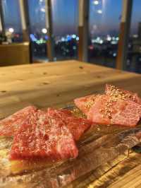 【北九州グルメ】ホテルの7階からの景色を楽しみながら焼肉はいかが？