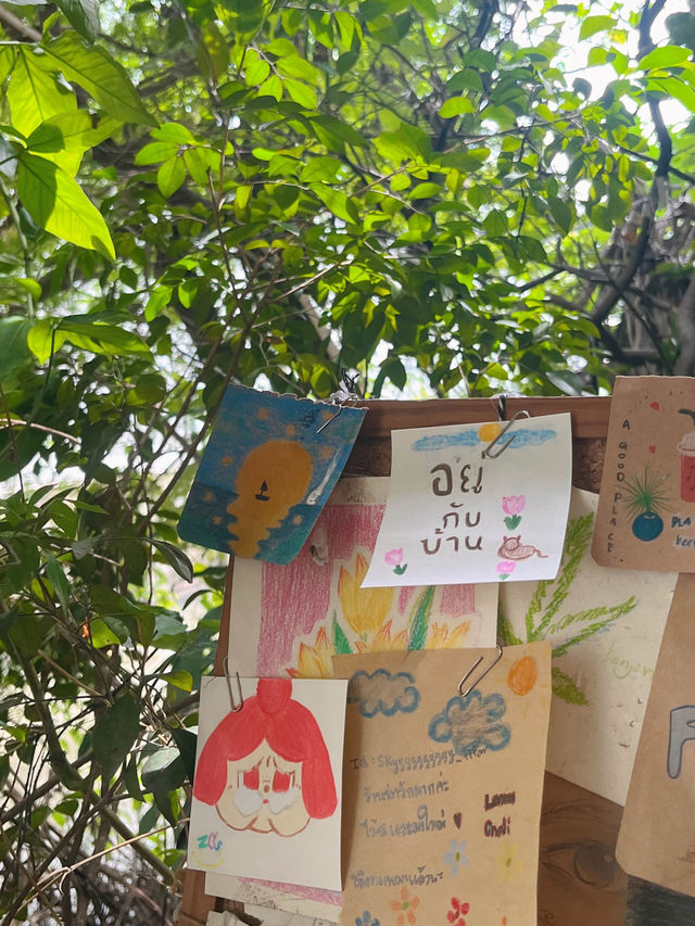 พื้นที่ฮีลใจในกรุงเทพ🌳คาเฟ่ลับ อยู่ | กับ | บ้าน