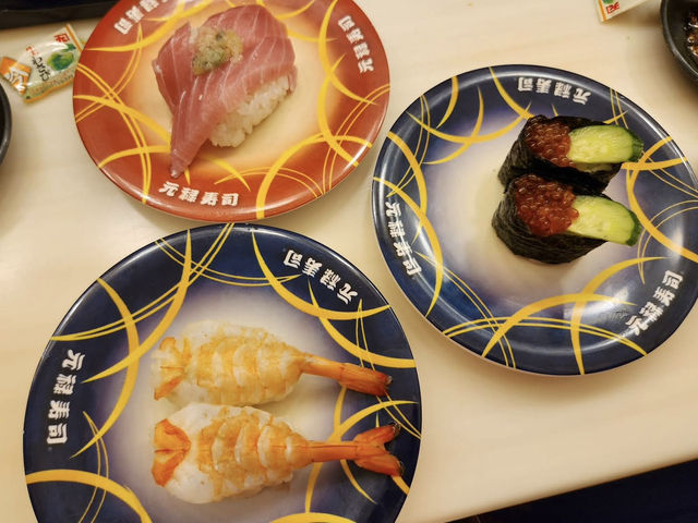 Genrokuzushi ร้านซูชิสายพานย่านโดทงโบริ
