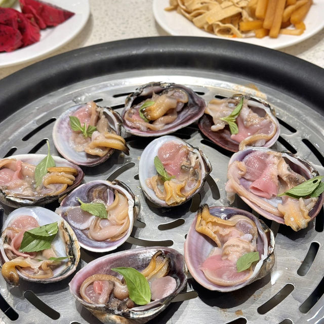餐廳海鮮超級豐富