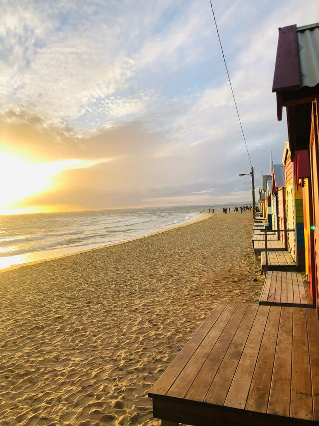 Melbourne Brighton Bathing Boxes 🌅🌅