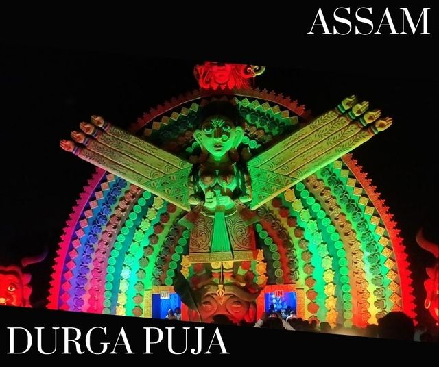 Celebrate Durga Puja in Assam with us.