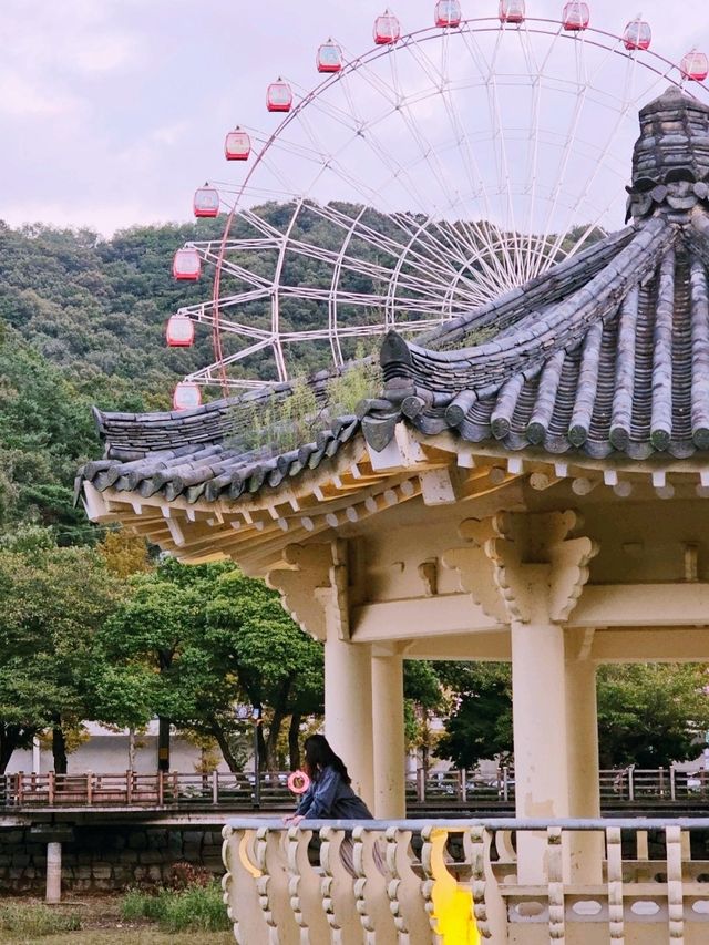 동화같은 풍경의 구미 금오정, 금오산저수지
