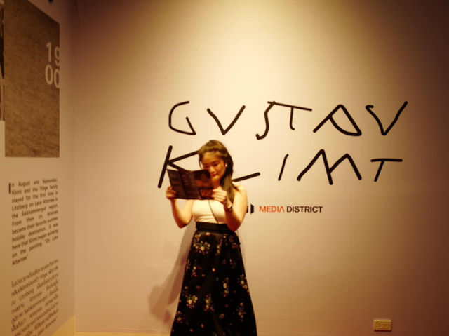นิทรรศการ Media Art ของ Gustav Klimt