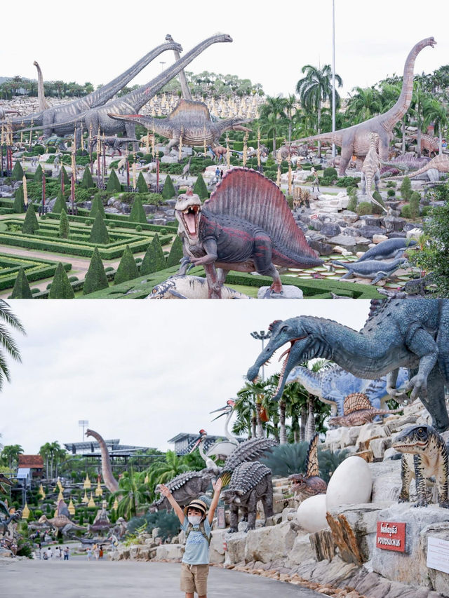 ตะลุย ”หุบเขาไดโนเสาร์” สวนนงนุช พัทยา 🦖🦕