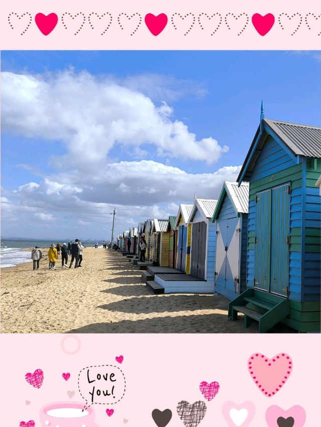 墨爾本文【BrightonBeach】是遊客必到之打卡勝地！