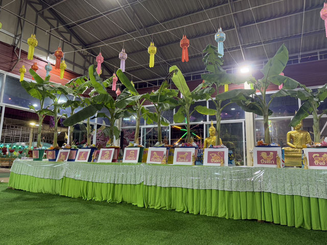 งานประจำปีวัดหนองอ้อ งานวัดยอดนิยมอำเภอมะขาม
