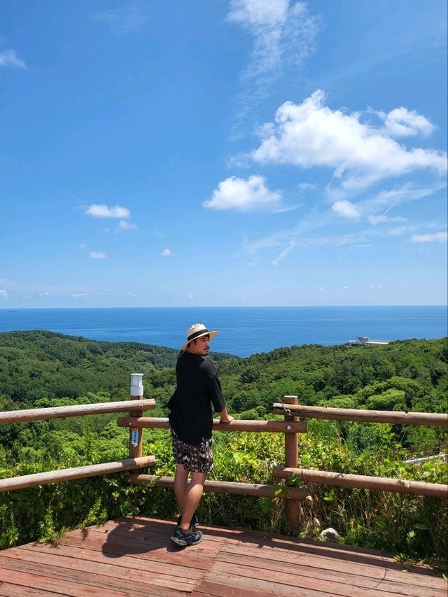 영덕의 푸른바다와 함께하는 풍력발전단지