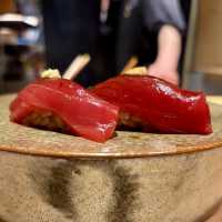 【大阪・中津】良心的な価格で熟成江戸前鮨が味わえる「鮨 あまと」