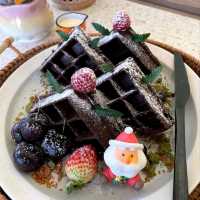 小清新韓式cafe❄️聖誕主題甜品🎅飲品🎄好有節日氣氛💖