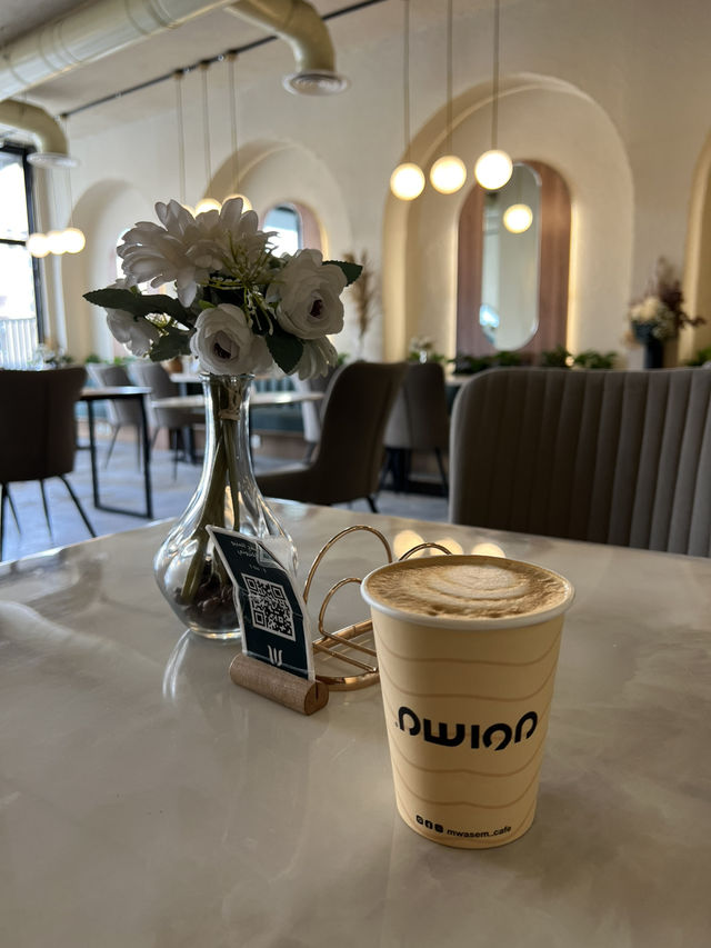 Lovely little cafe in Riyadh☕️