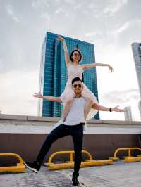 Photoshoot at the Rooftop Carpark, Lucky Plaza Orchard 