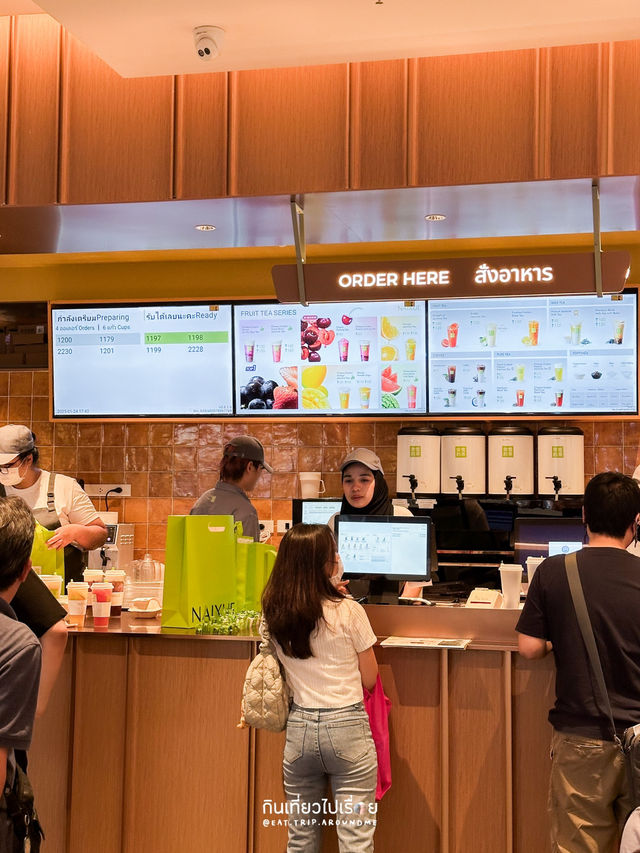 NAIXUE ร้านชาชื่อดัง สาขาใหม่ที่เดอะมอลล์บางกะปิ