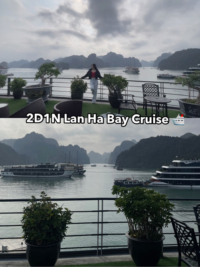 ⛴️ 2D1N Luxury Cruise in Lan Ha Bay (Halong Bay’s Shy Cousin) 🌊✨