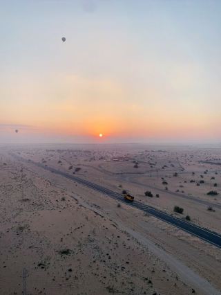Margham Desert – A Sunrise Adventure from the Skies to the Sands