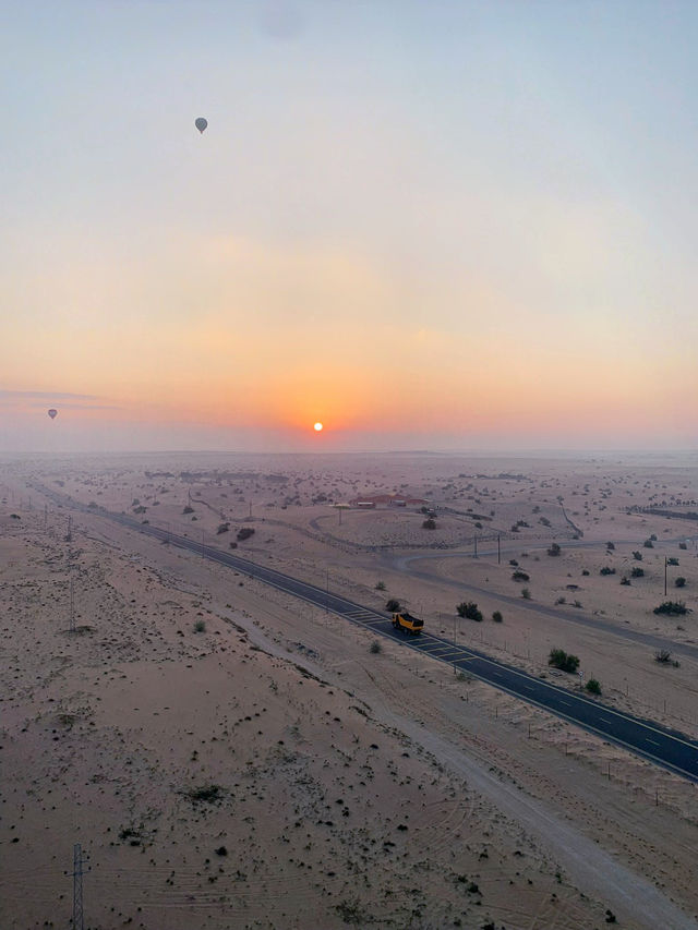 Margham Desert – A Sunrise Adventure from the Skies to the Sands
