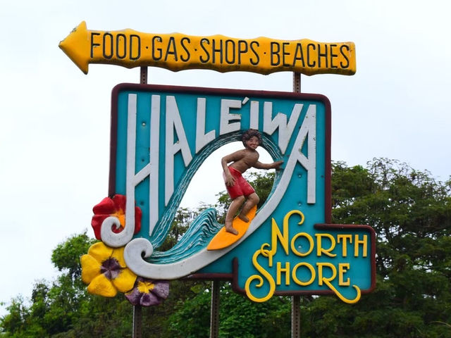 🇺🇸【ハワイ】HALEIWA ⭐︎North Shore(^^)サーフィンの聖地🏄