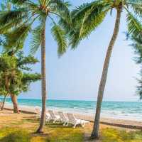 มาเที่ยวจันทบุรี นอนที่พักติดทะเลหาดเจ้าหลาว
