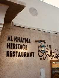 📍Al Khayma Heritage Restaurant/ドバイ