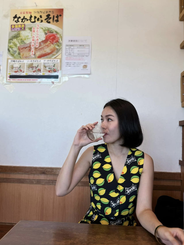 ร้านโซบะเด็ด “โอกินาว่า ห้ามพลาด” Nakamura Soba