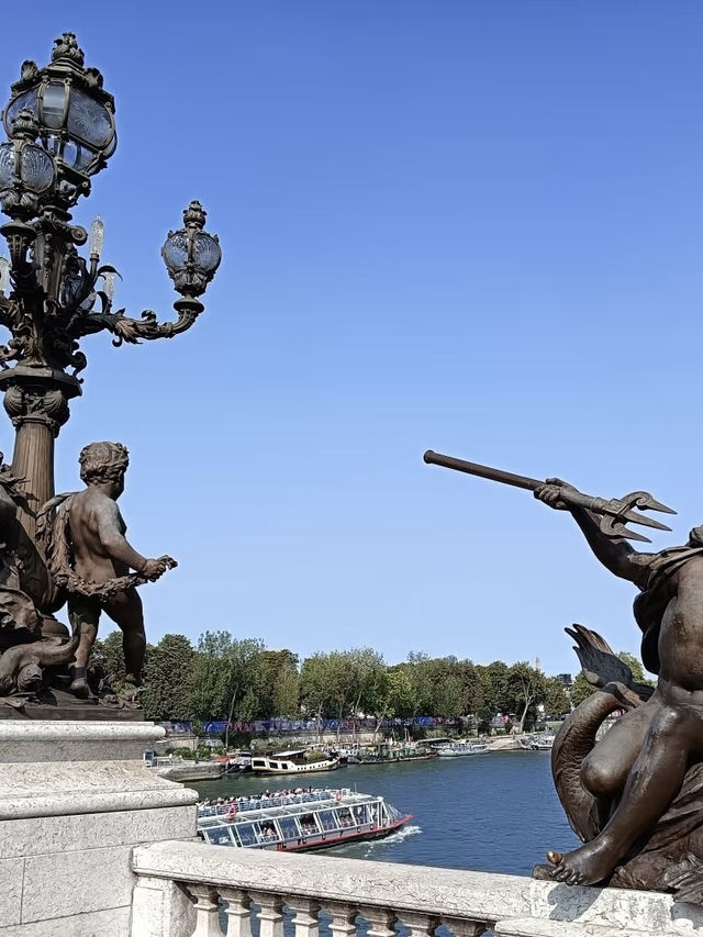 A Graceful Stroll Across Pont Alexandre III, Paris